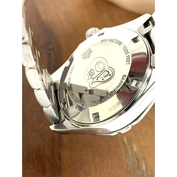 Tag Heuer Women's Watch WBD1311 Aquaracer Swiss Quartz Mother of Pearl Dial 32mm - Picture 8 of 14